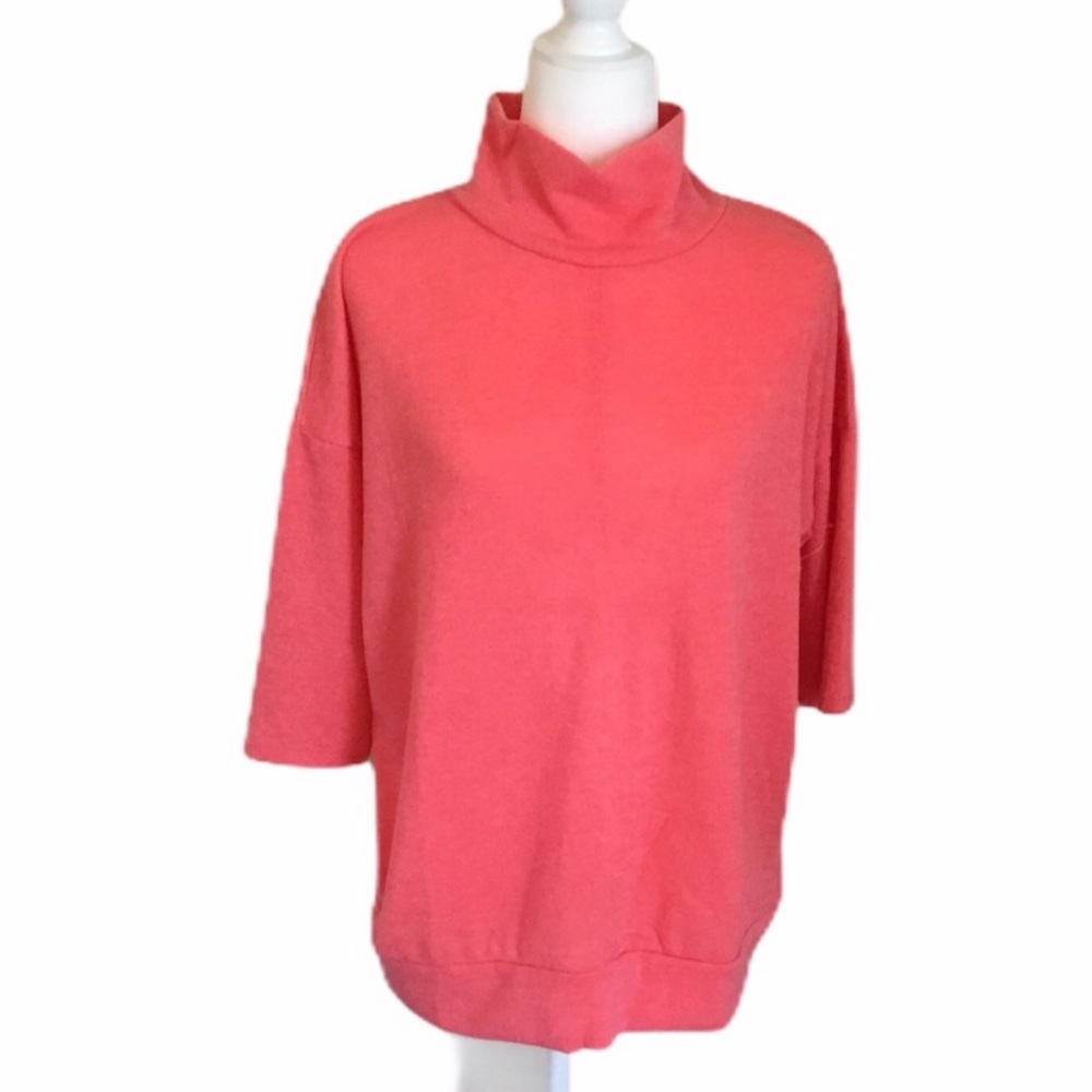NWT Stitch & Knot Coral Turtleneck Sweater - Size M